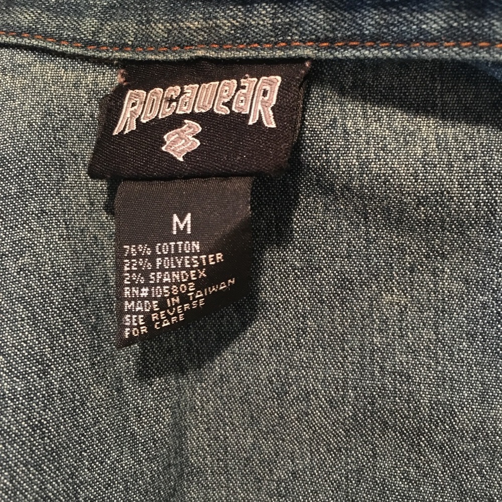 Rocawear Blue Denim Jacket - Picture 5 of 5